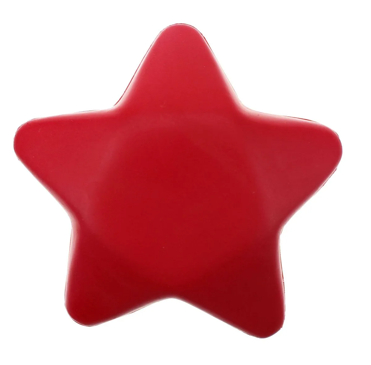 10 Smiley Five-Pointed Star Pressure Balls