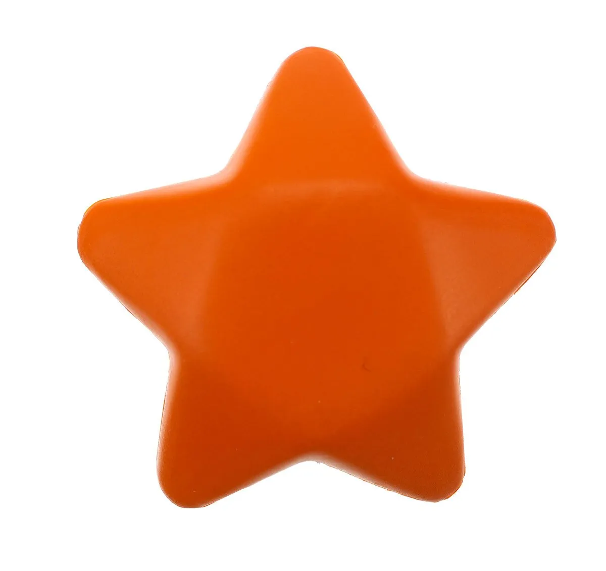 10 Smiley Five-Pointed Star Pressure Balls