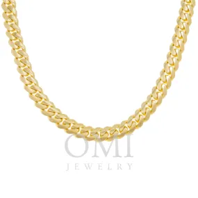 14K GOLD 8.55MM CUBAN LINK CHAIN