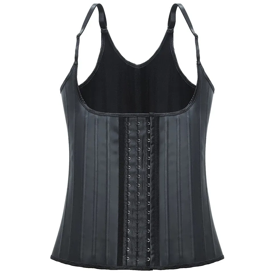 25 Steel Bone Latex Vest Waist Trainer