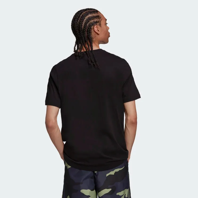 Adidas Men's Camo Infill Trefoil Logo T-Shirt HF4888