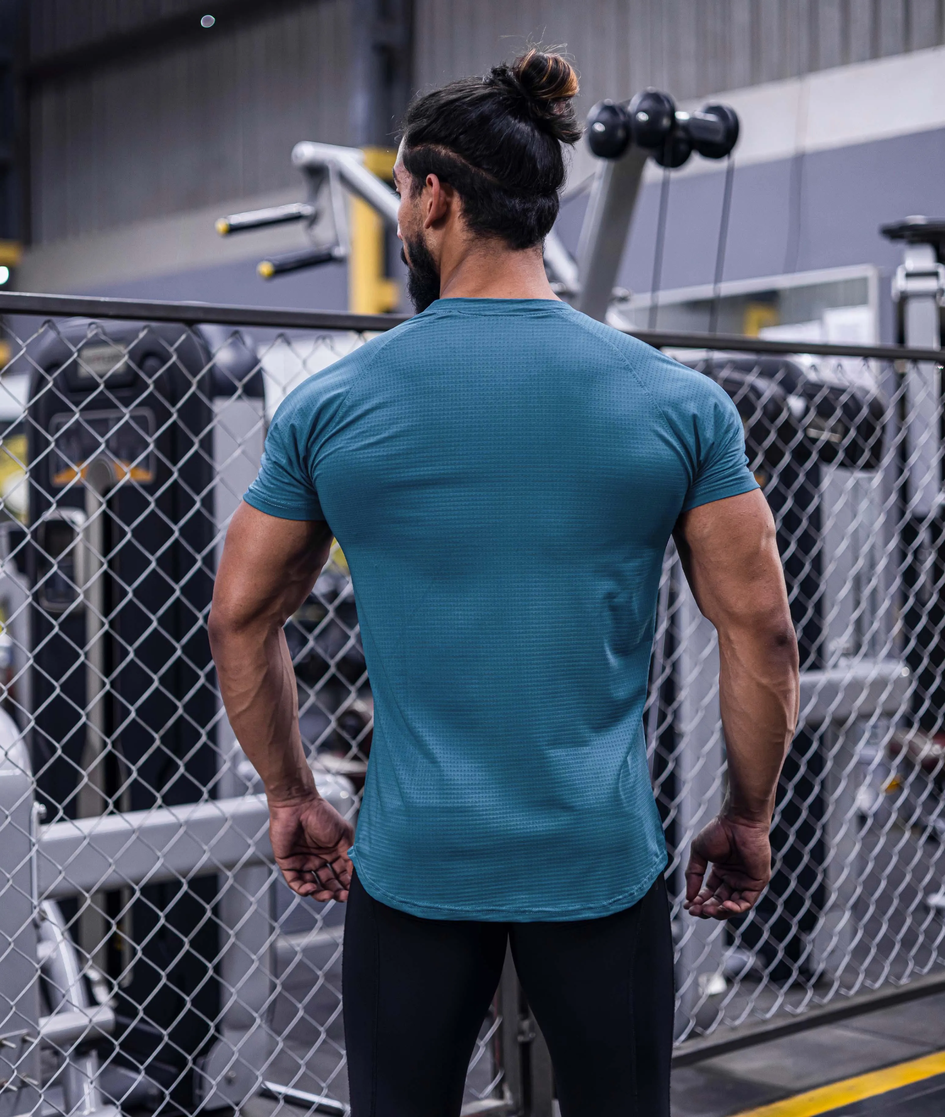 Airflow Aqua Blue GymX Tee - Sale