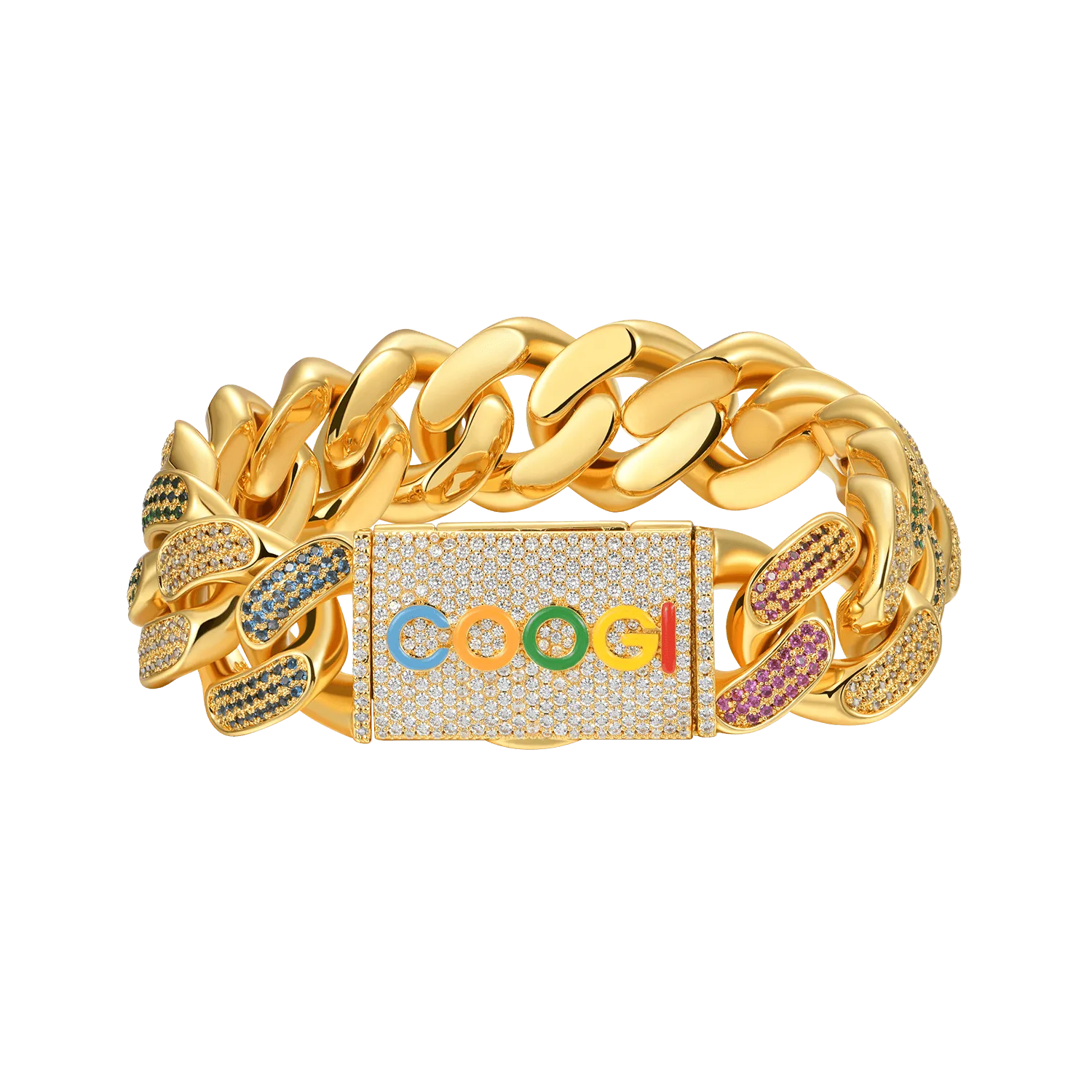 APORRO X COOGI Beating Cuban Bracelet - 19mm