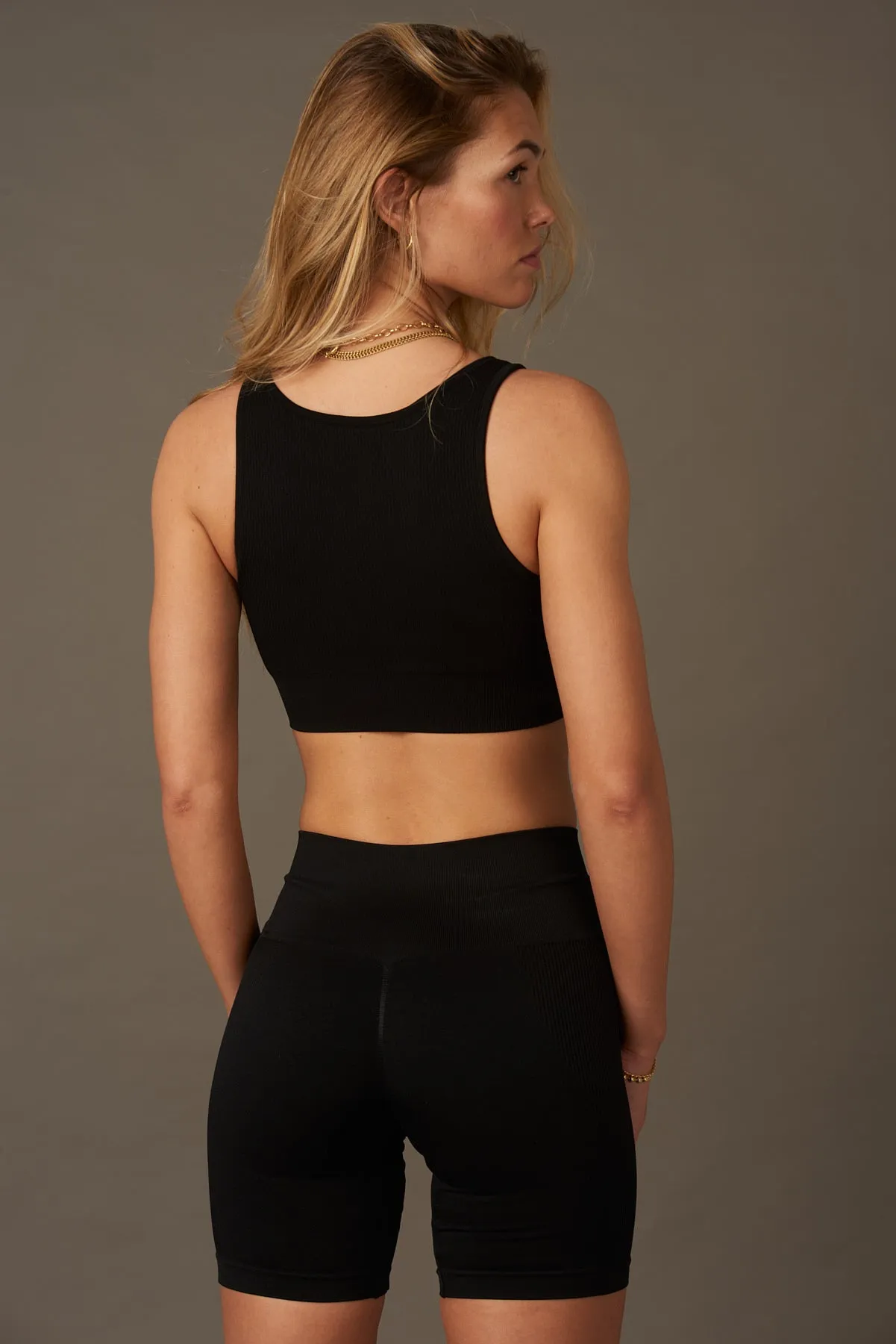 Bliss Biker Push-Up  en Negro