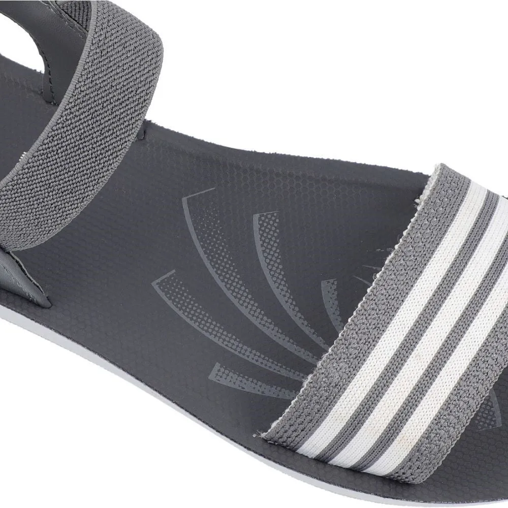 Blue Tyga Girls Ankle Strap Flat Sandals  - BT2702 Grey