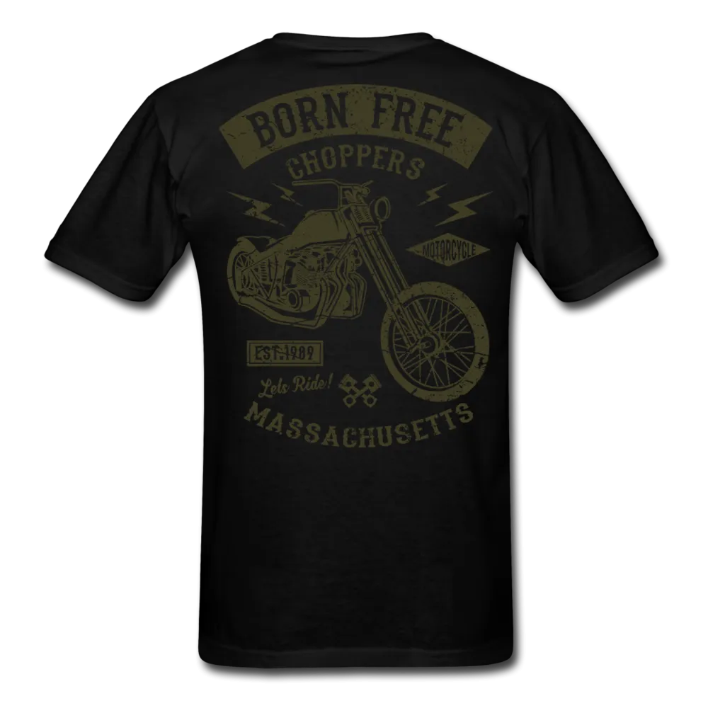 Bolted Chopper Motorcycle T-Shirt