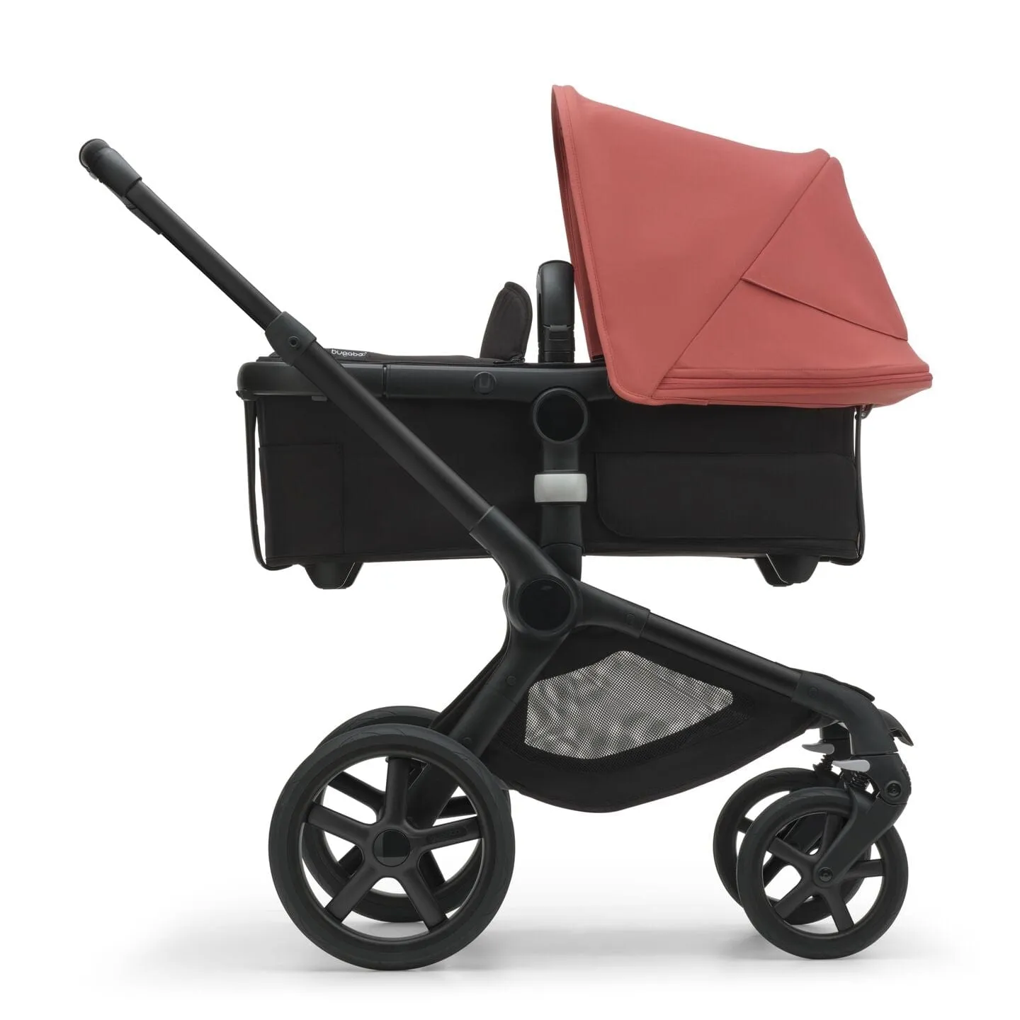 Bugaboo Fox 5 Complete - Black/Midnight Black/Sunrise Red