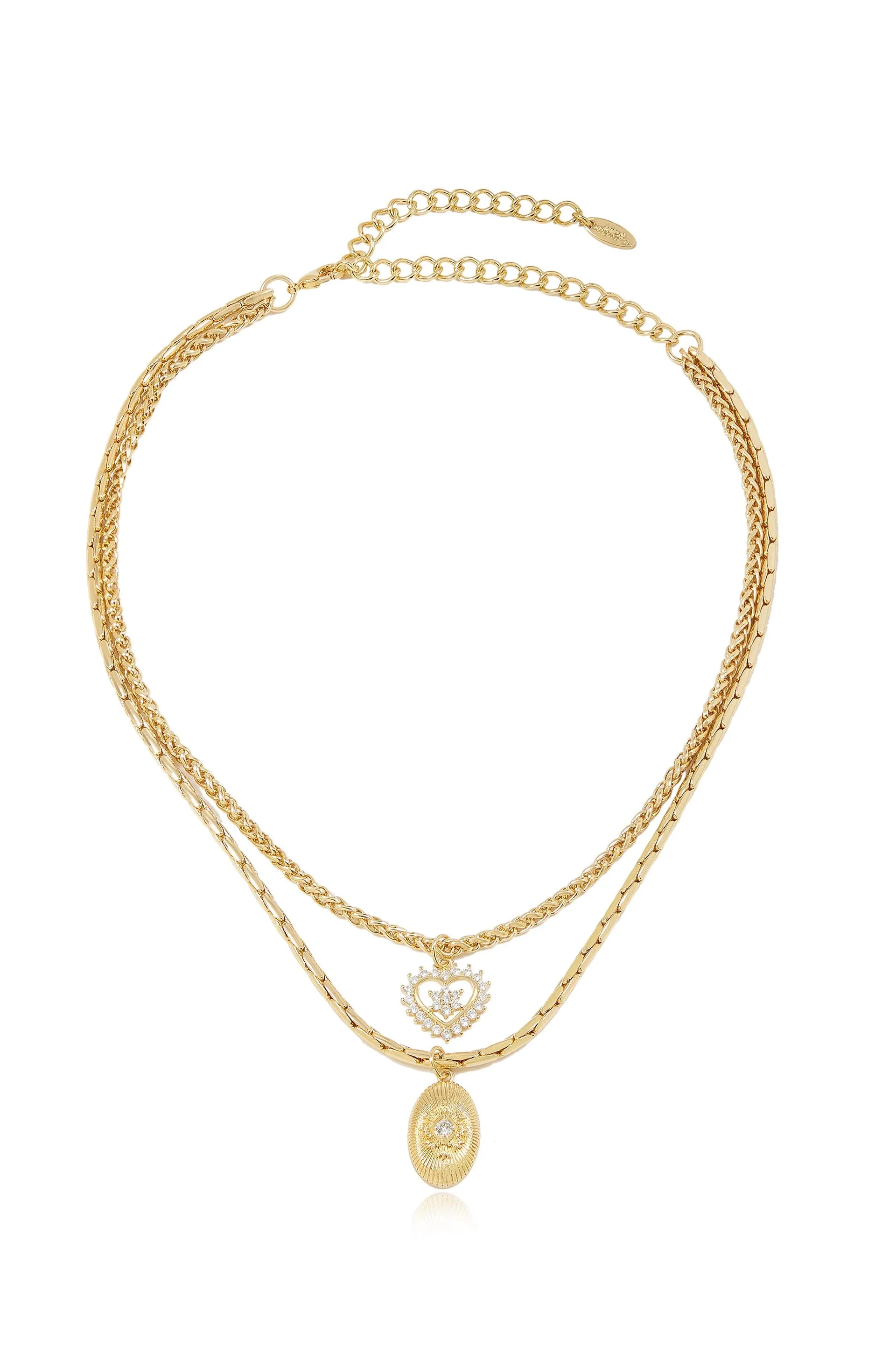 Eternal Love Layered Chain Necklace