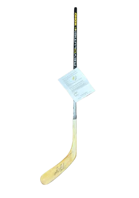 Game Used NHL Hall of Fame Mario Lemieux Signed Hockey Stick W/ Authentication