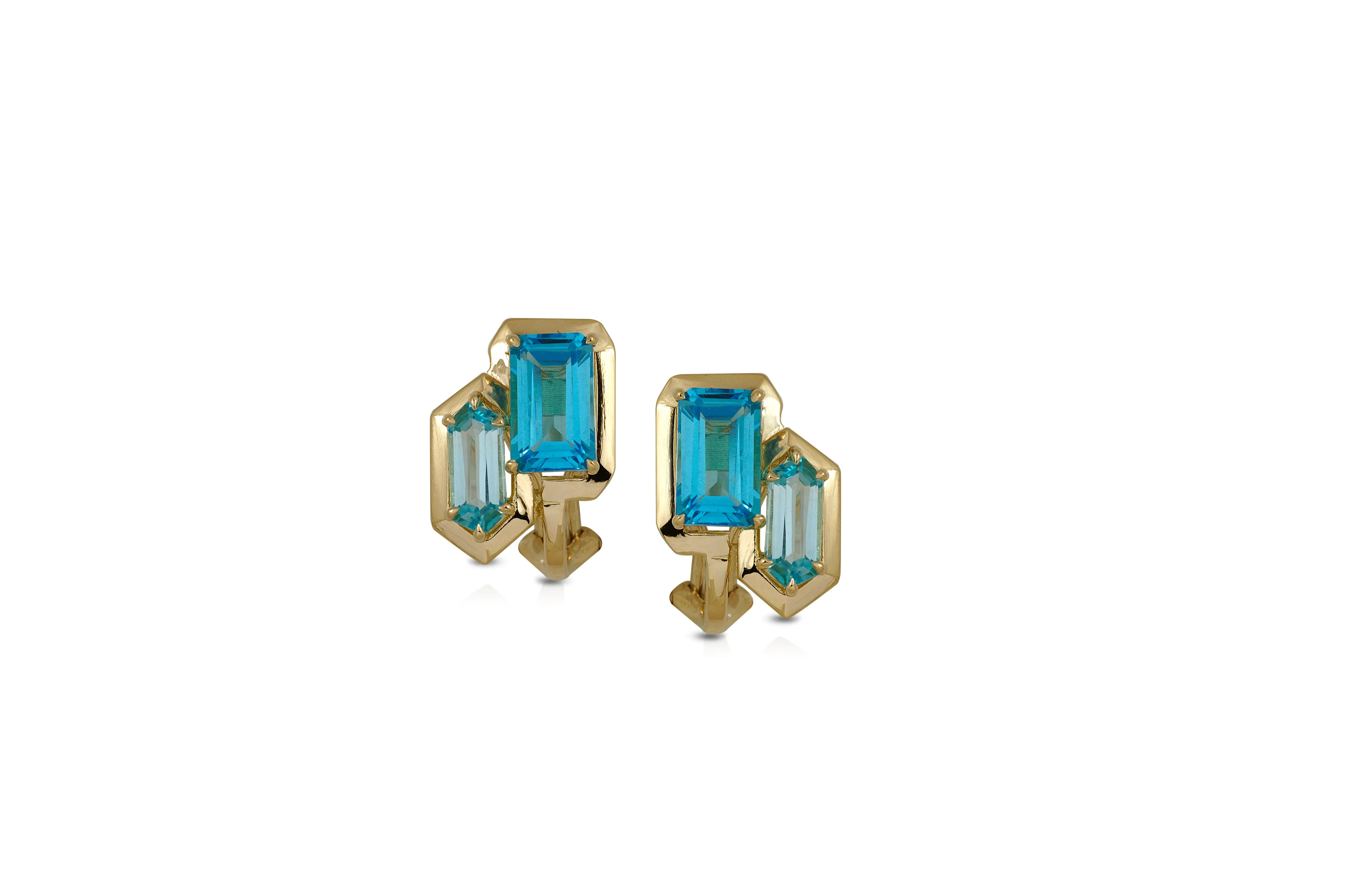 GeoArt DUO R-Bullet Earrings