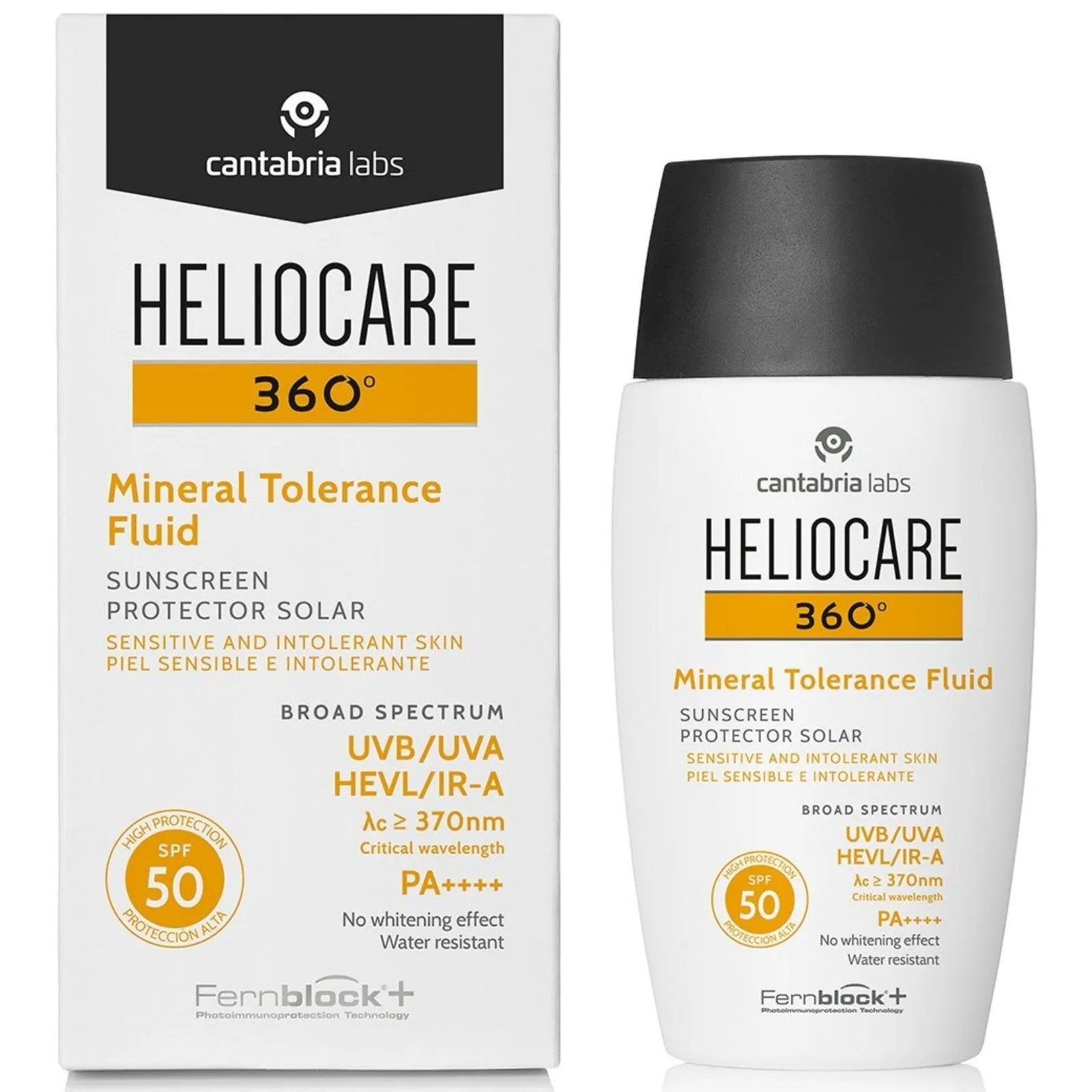 Heliocare | 360 Mineral Tolerance Fluid SPF50