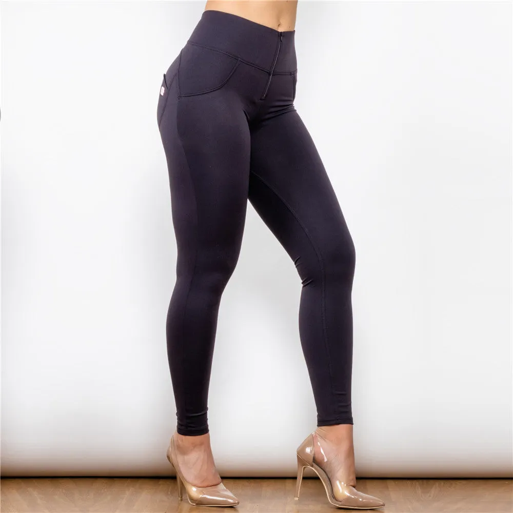 High Waist Black Leggings