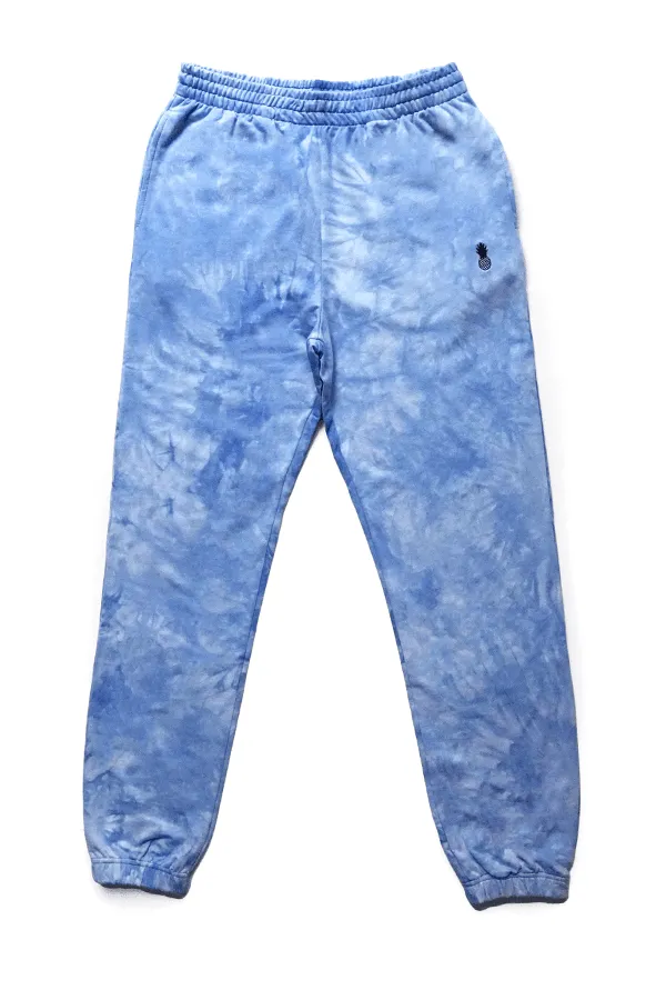 Jaw Dropping Joggers - Tie Dye Blue