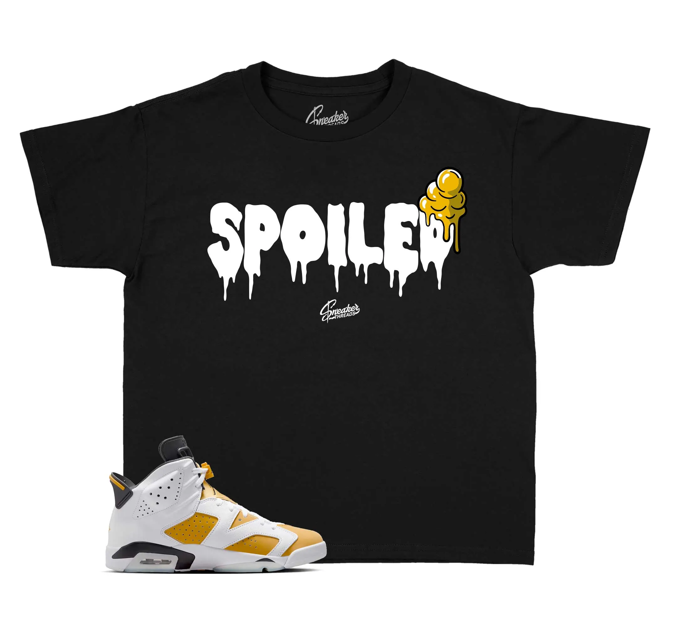 Kids - Yellow Ochre 6 Spoiled Shirt