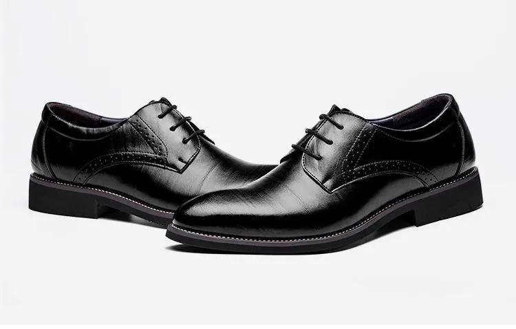 Men Bullock Business Dress Shoes