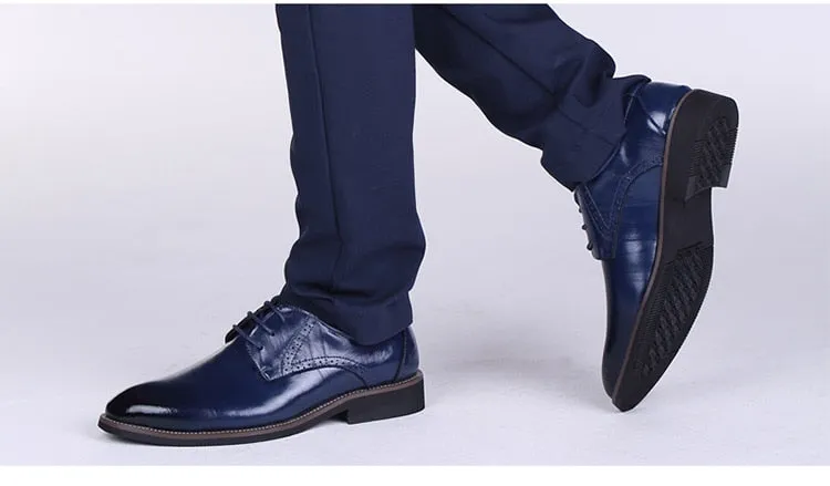 Men Bullock Business Dress Shoes