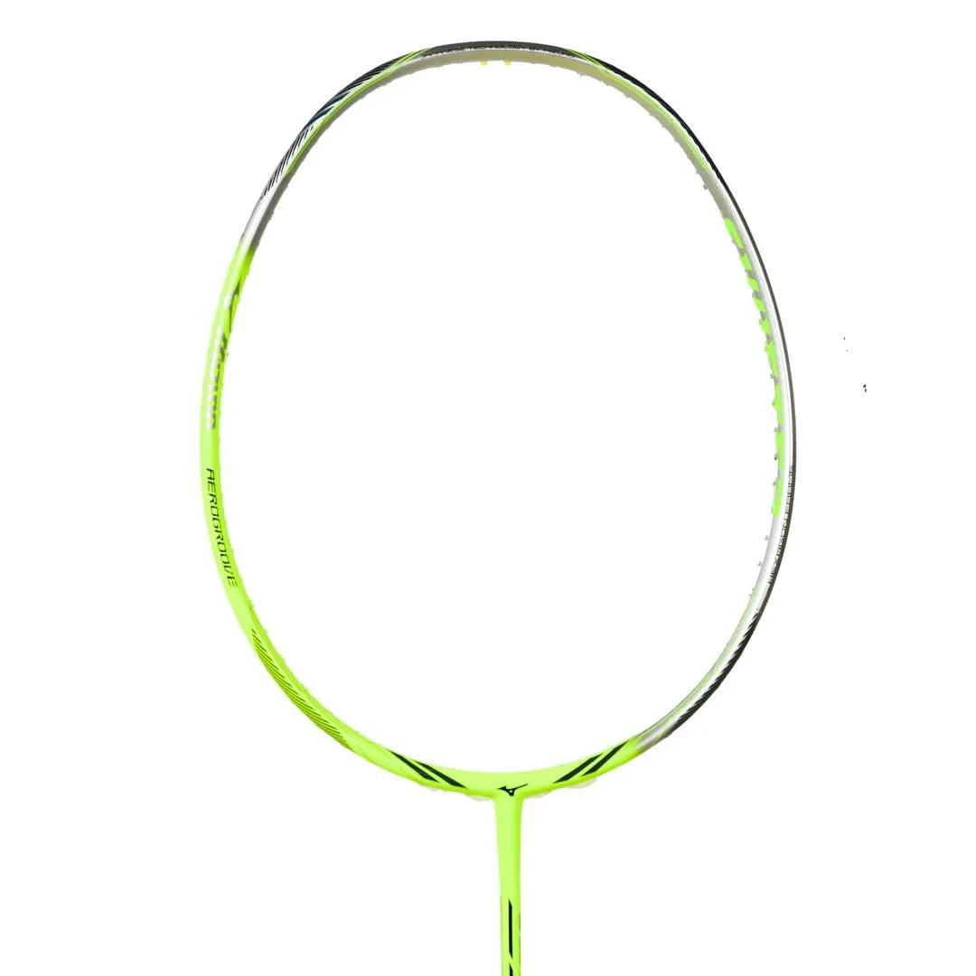 Mizuno Swifter SP76 Badminton Racket 5U (Unstrung) - HIGloss Silver/Neon Green/Black