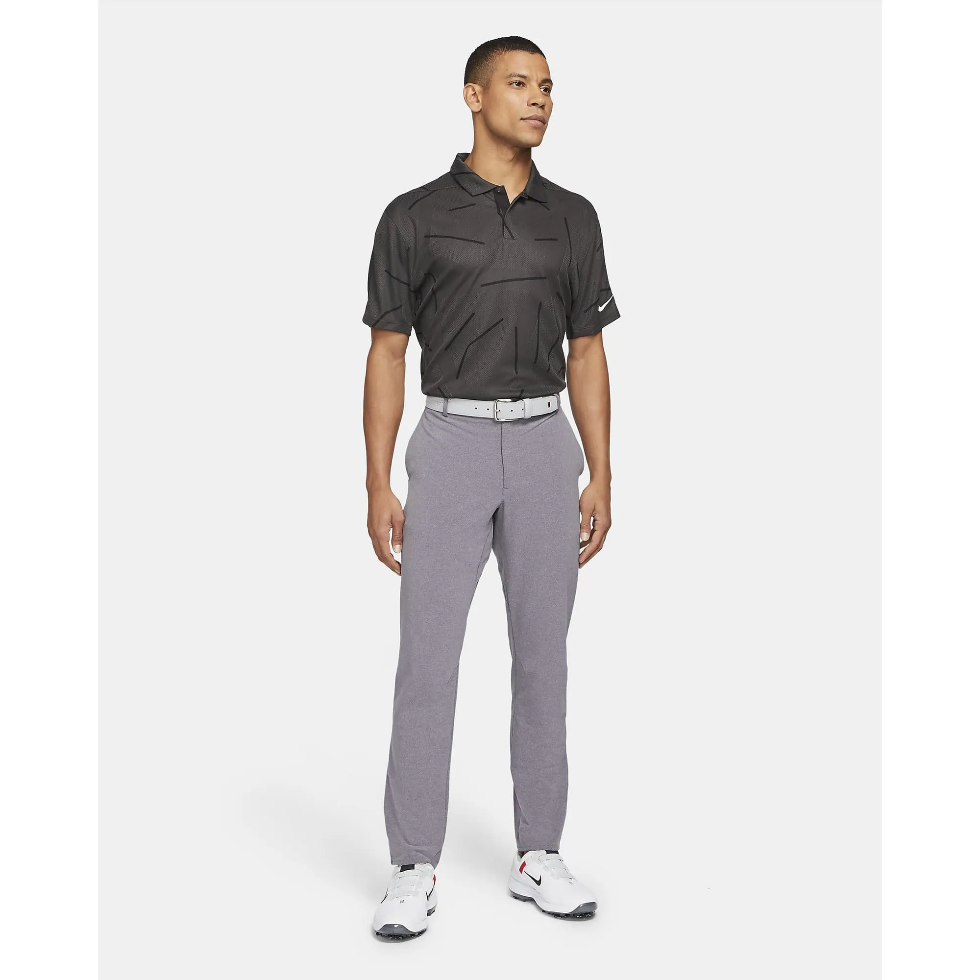 Nike Polo TW  Dri-Fit Gris Noir