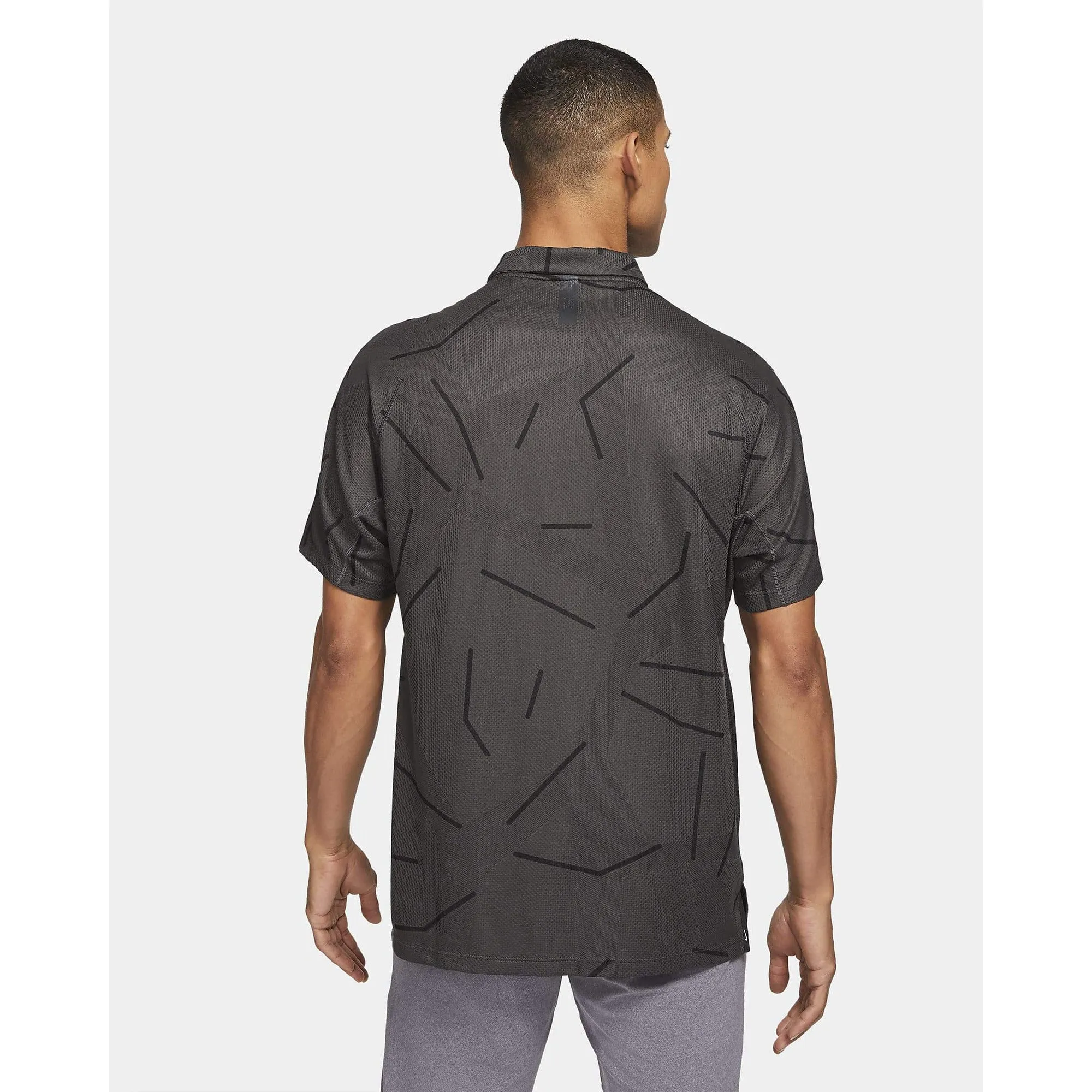 Nike Polo TW  Dri-Fit Gris Noir