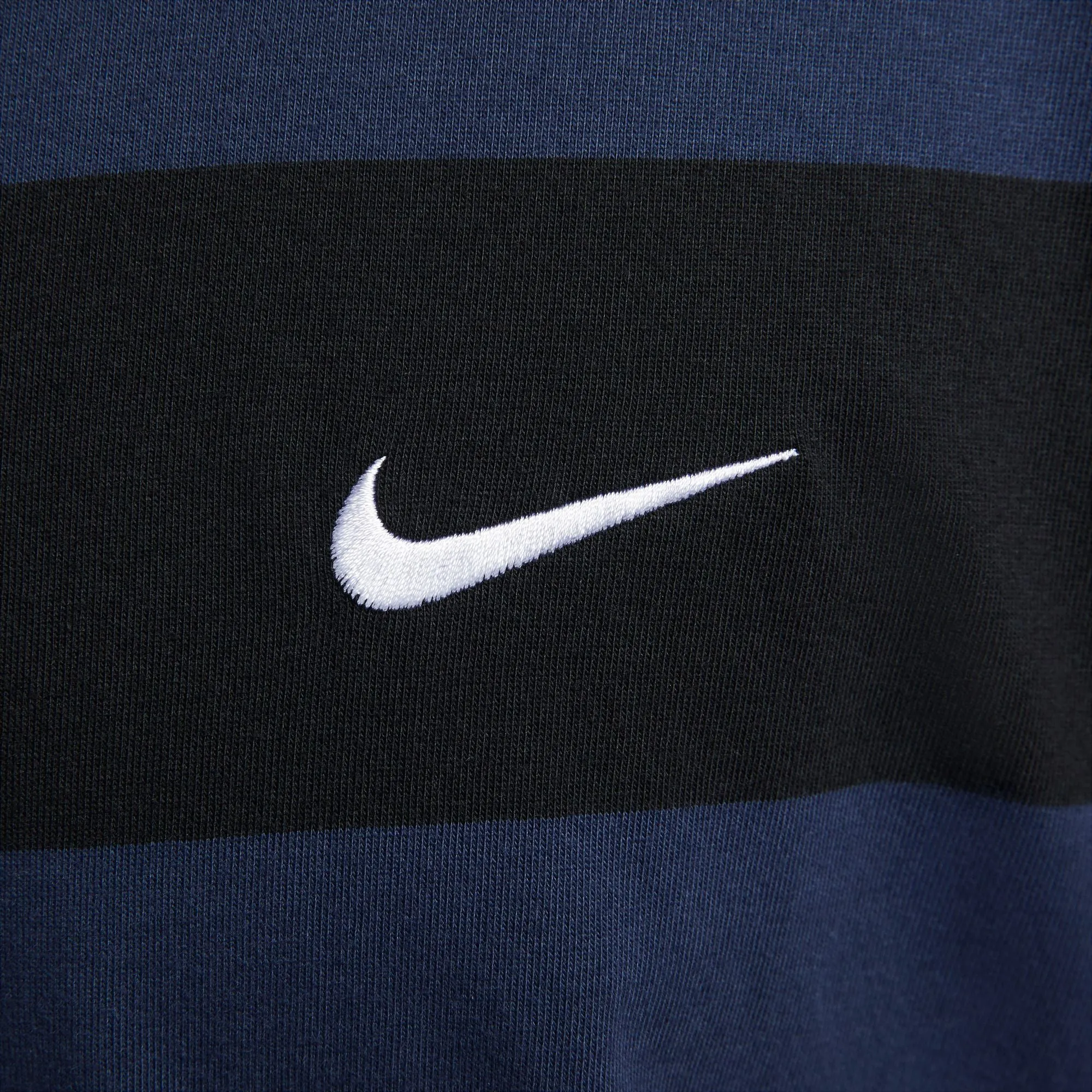 Nike SB Stripe Tee Midnight Navy/Black/White