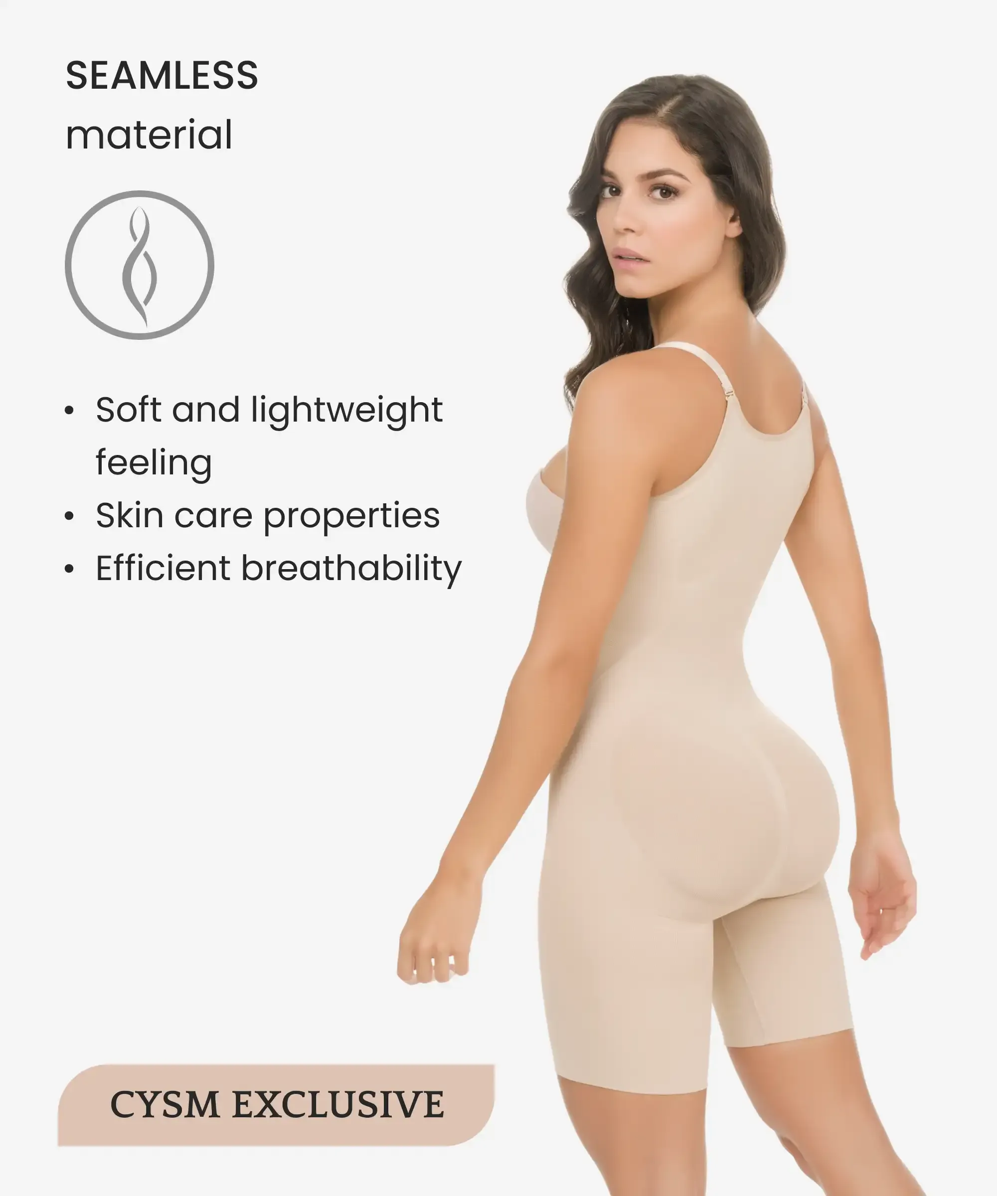 Nude Seamless Bodysuit 3-Pack in style 1585