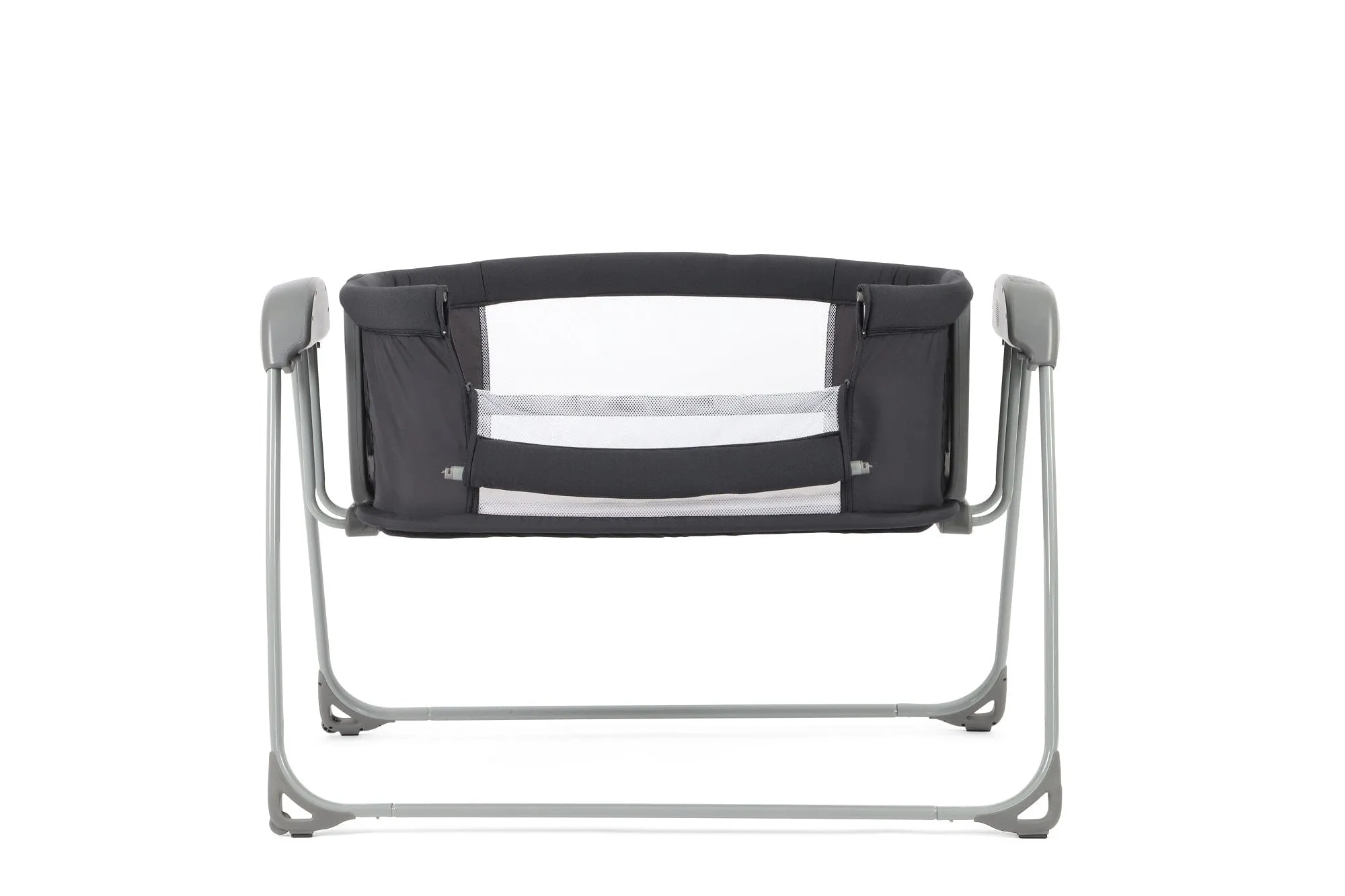 Oyster Swinging Crib - Carbonite