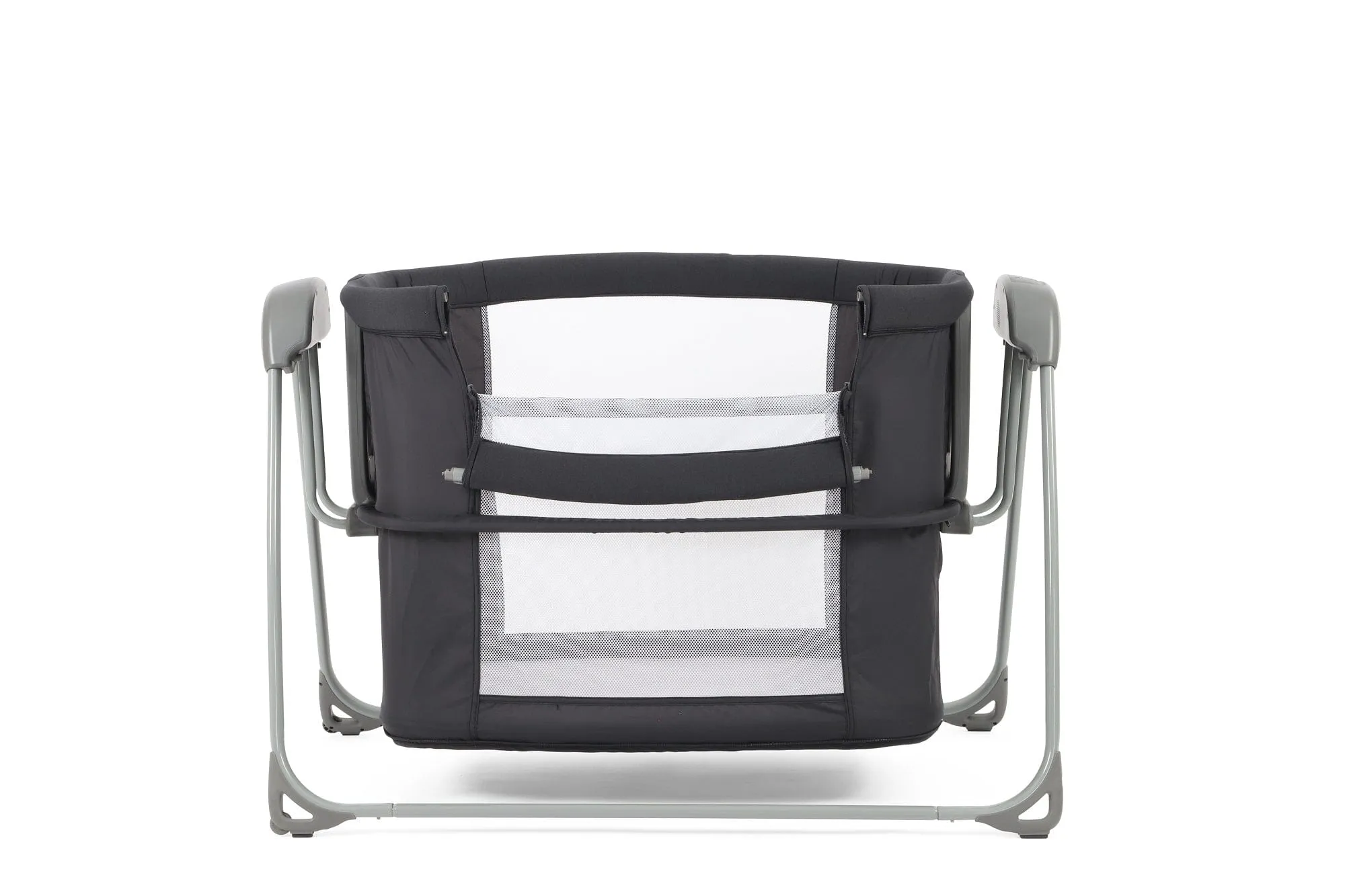 Oyster Swinging Crib - Carbonite