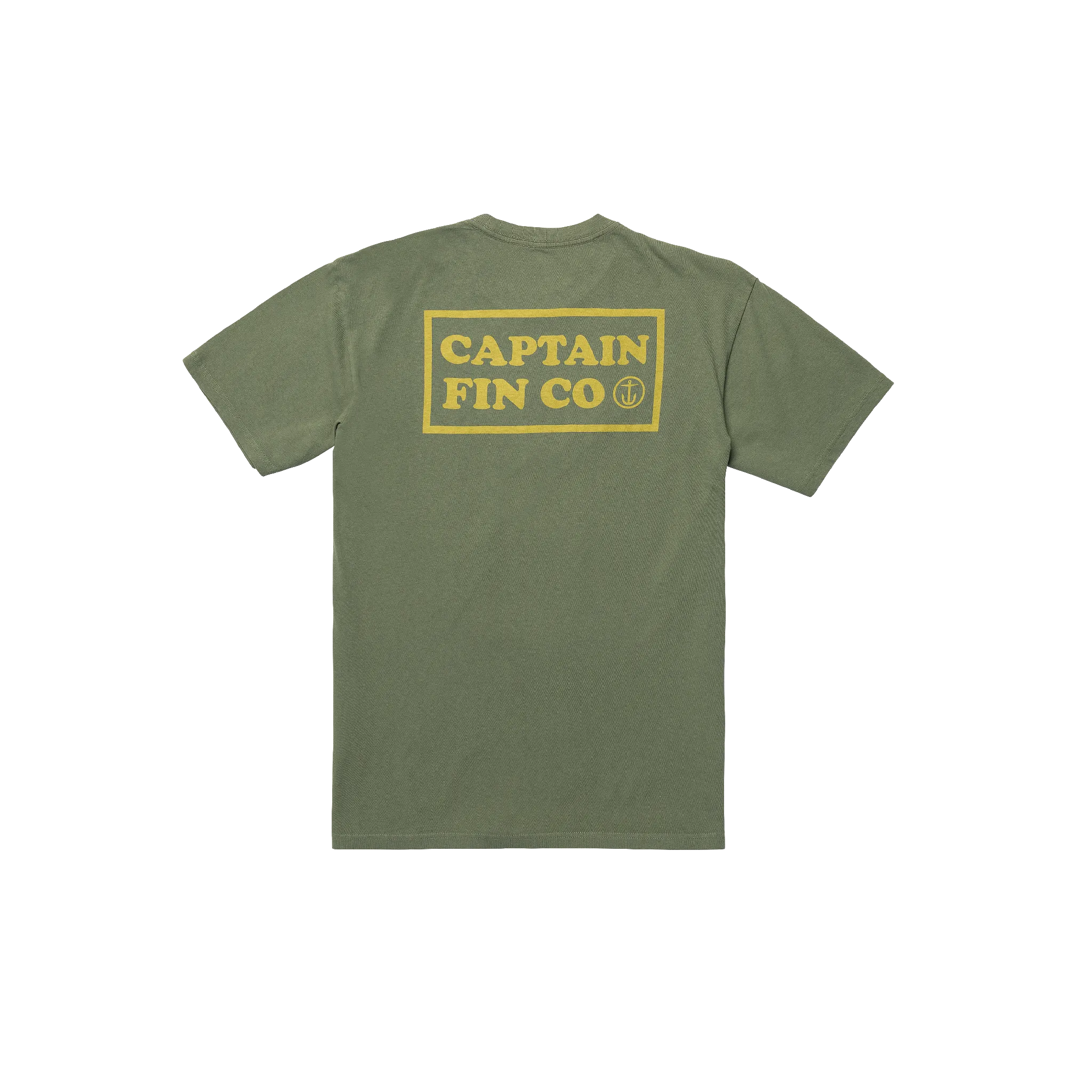 Patch Logo Short Sleeve Tee - Dark Olive