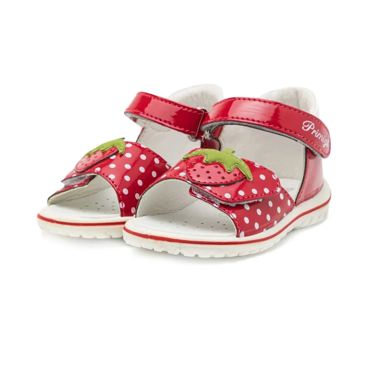 Primigi Girl's Sandal Red Strawberry (Sizes 22-26)