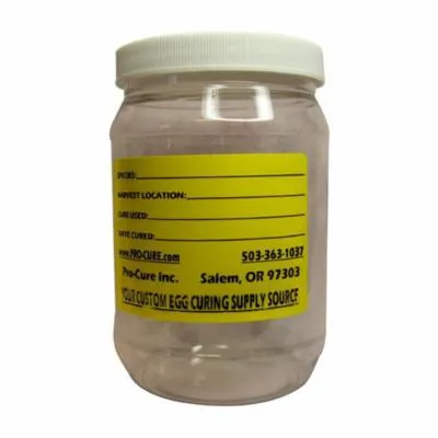 Pro-Cure Egg Storage Plastic Jar 32 Oz