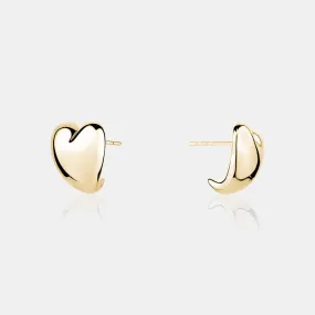 Puffy Heart Earrings