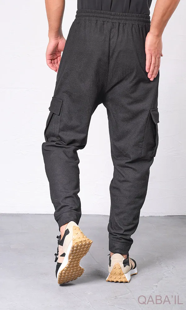 QL Relaxed Cargo Flex in Black