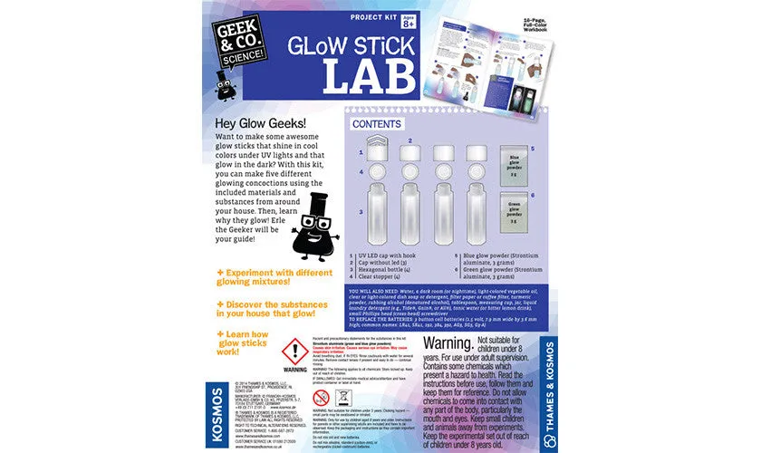 "Glow Stick Lab" - Science Kit