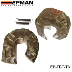 RACING - T3 Titanium Turbo Blanket heat shield barrier 1,800 degree temp rating EP-TBT-T3