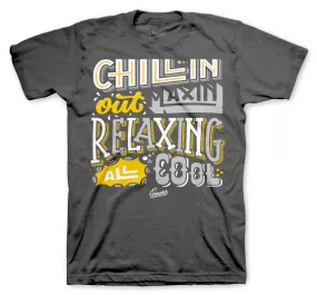 Retro 4 Lightning Shirt - Chillin - Grey