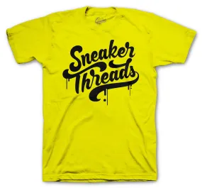 Retro 4 Lightning Shirt - ST Drip - Yellow