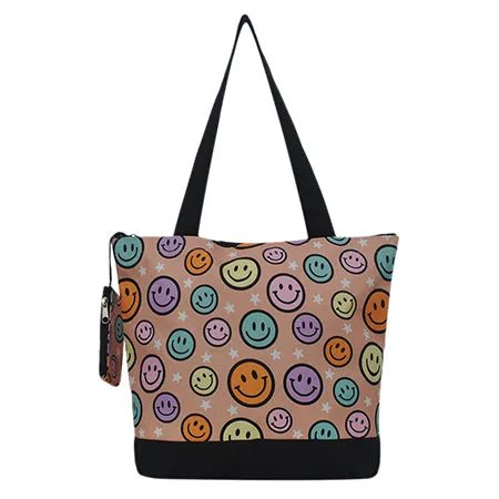 SALE! Happy Vibes NGIL Canvas Tote Bag