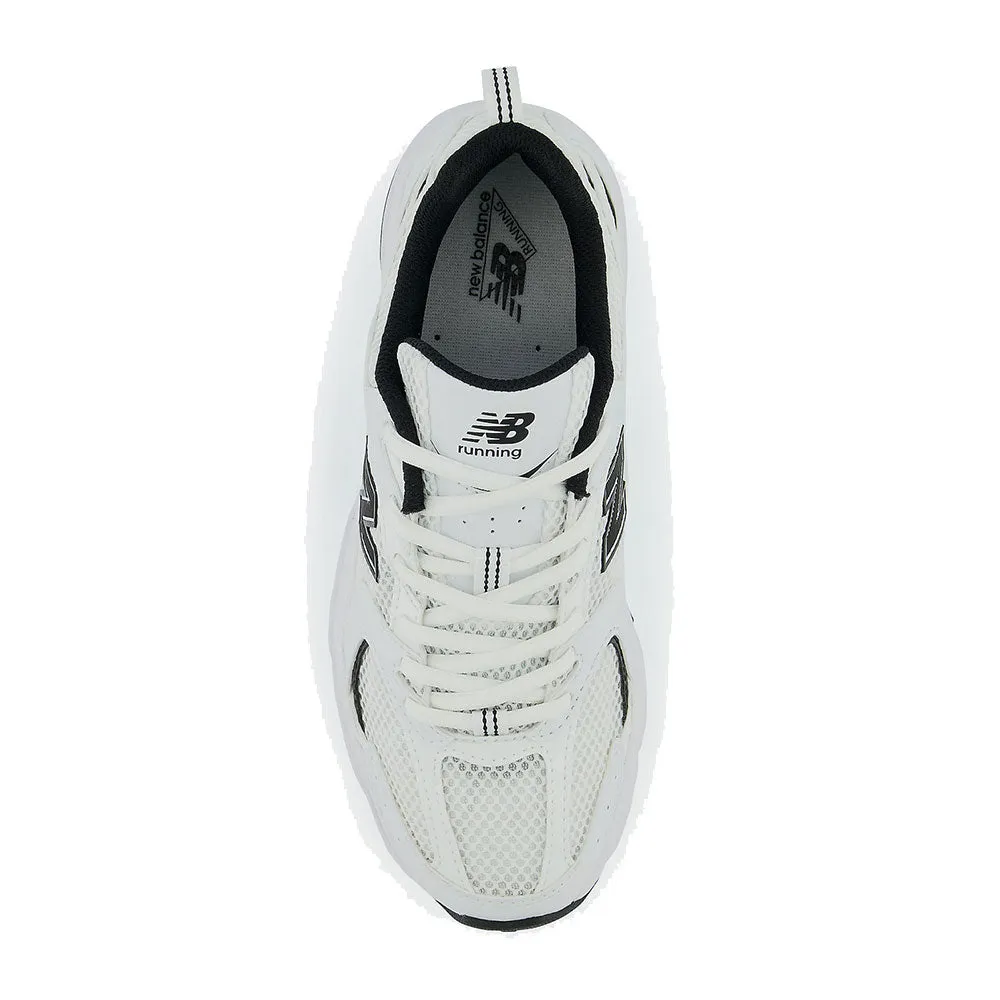 Scarpe Running NEW BALANCE Sneakers 530 in Tessuto Sintetico e Mesh colore Bianco e Nero