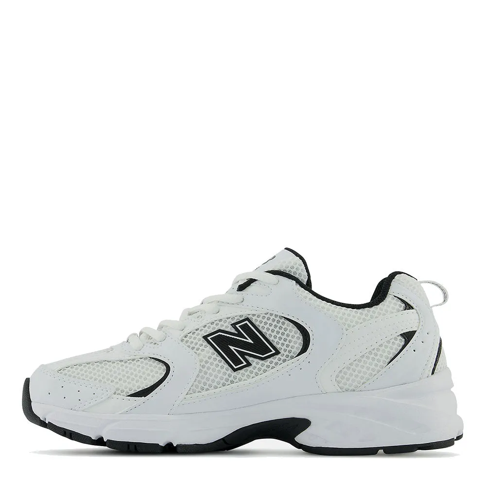 Scarpe Running NEW BALANCE Sneakers 530 in Tessuto Sintetico e Mesh colore Bianco e Nero