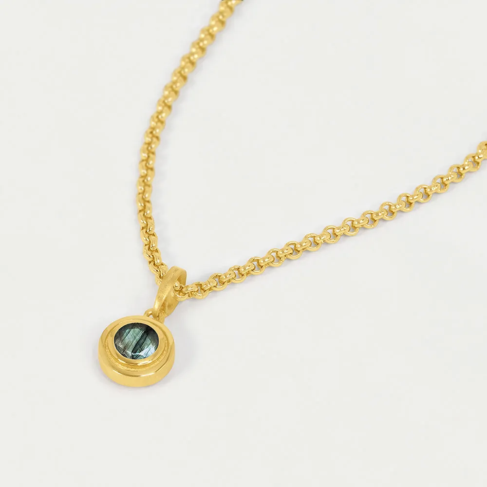 Signet Double-Sided Necklace