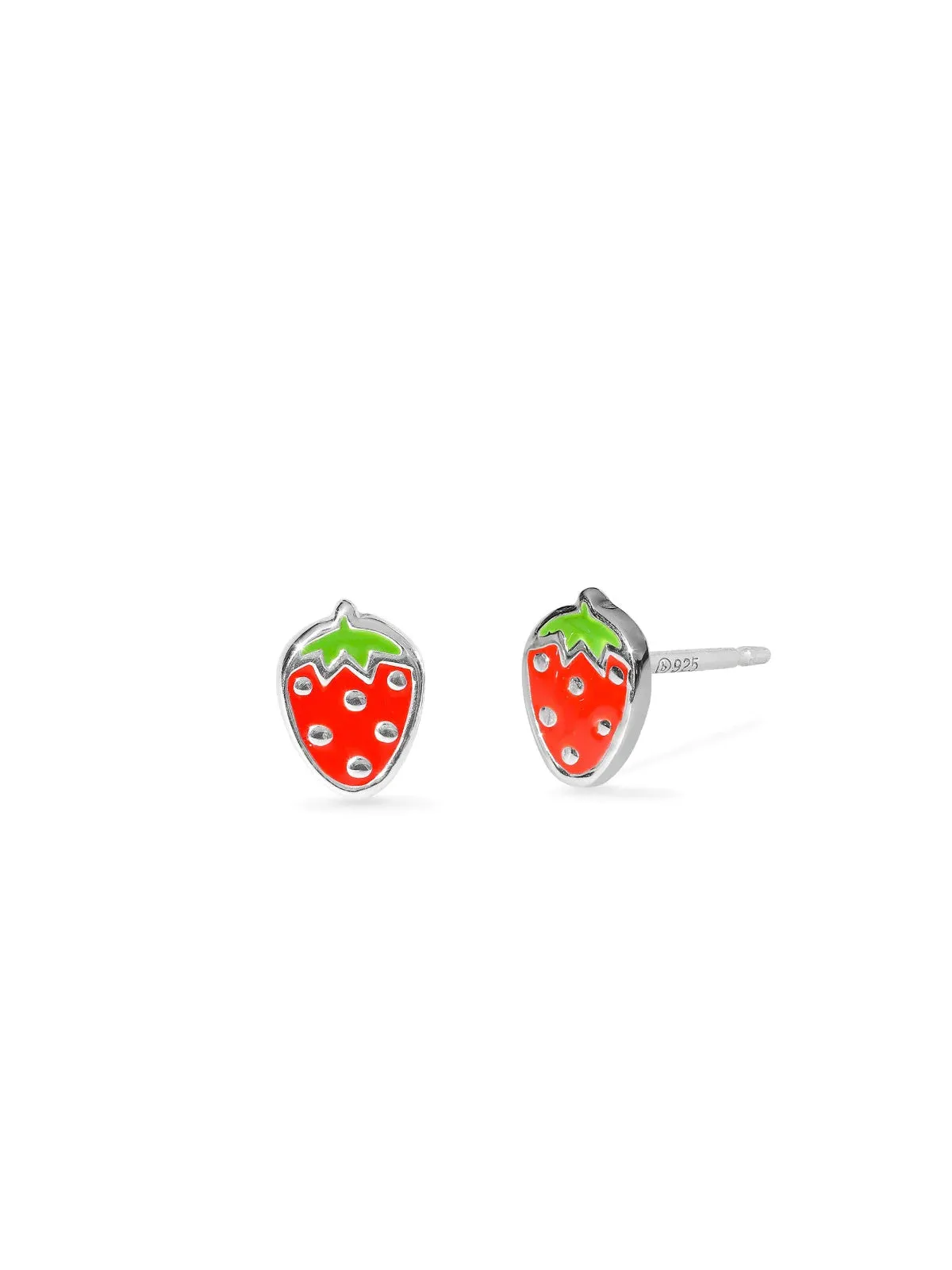 Strawberry Enamel Posts by boma