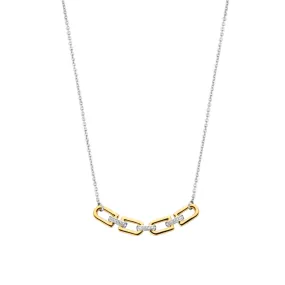 Ti Sento Two-Tone Link Necklace