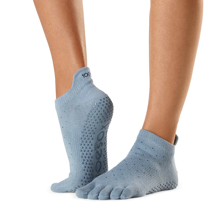 ToeSox Full Toe Low Rise Grip Socks