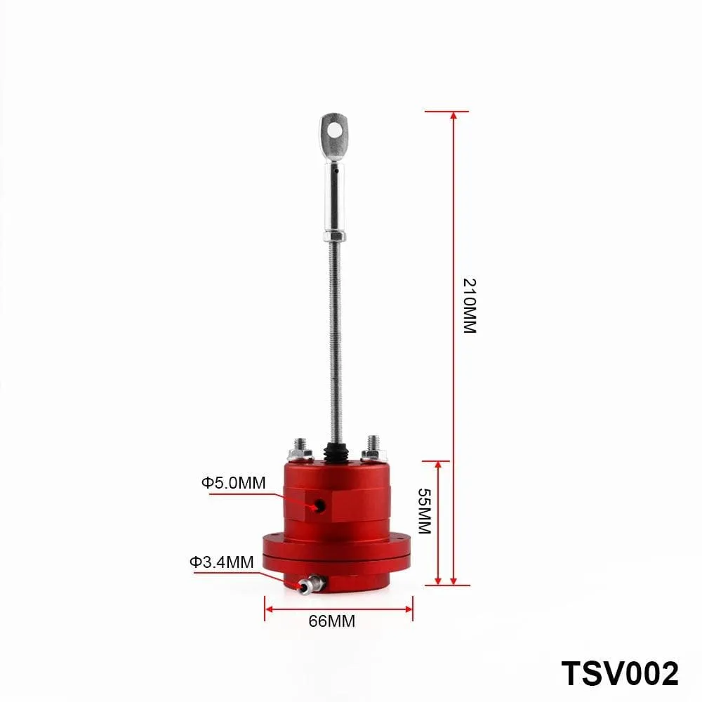 Universal Turbo Actuator Turbine Internal Wastegate Valve Turbocharger RB20 Aluminum Alloy Adjustable Solenoid Valve Accessories