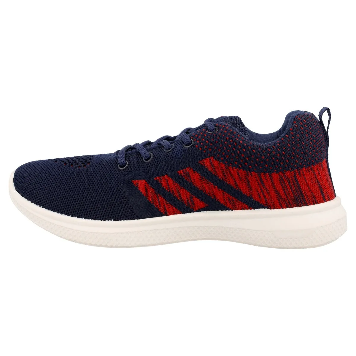 Walkaroo Boys Lace-up Training Shoes - WS3054 Navy Blue Red